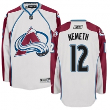 Youth Reebok Colorado Avalanche #12 Patrik Nemeth Authentic White Away NHL Jersey