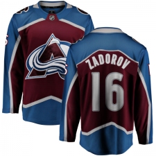 Youth Colorado Avalanche #16 Nikita Zadorov Fanatics Branded Maroon Home Breakaway NHL Jersey
