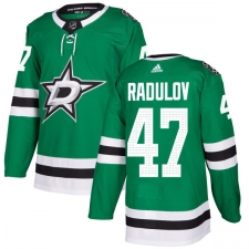 Youth Adidas Dallas Stars #47 Alexander Radulov Premier Green Home NHL Jersey