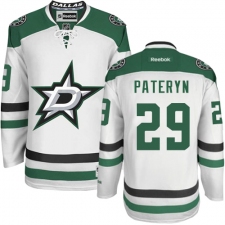 Women's Reebok Dallas Stars #29 Greg Pateryn Authentic White Away NHL Jersey