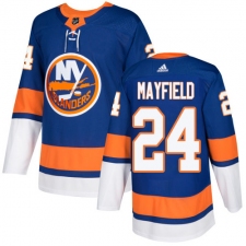 Youth Adidas New York Islanders #24 Scott Mayfield Premier Royal Blue Home NHL Jersey
