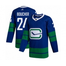 Men's Vancouver Canucks #24 Reid Boucher Authentic Royal Blue Alternate Hockey Jersey