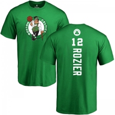 NBA Nike Boston Celtics #12 Terry Rozier Kelly Green Backer T-Shirt