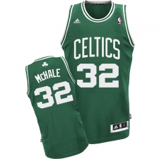 Men's Adidas Boston Celtics #32 Kevin Mchale Swingman White Home NBA Jersey