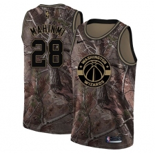 Men's Nike Washington Wizards #28 Ian Mahinmi Swingman Camo Realtree Collection NBA Jersey