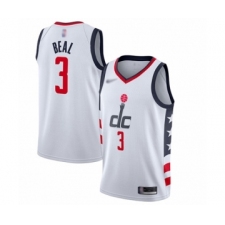 Women's Washington Wizards #3 Bradley Beal Swingman White Basketball Jersey - 2019 20 City Edition