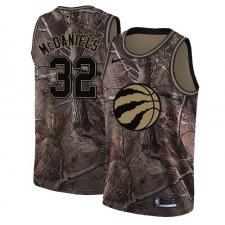 Men's Nike Toronto Raptors #32 KJ McDaniels Swingman Camo Realtree Collection NBA Jersey