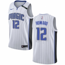 Men's Nike Orlando Magic #12 Dwight Howard Authentic NBA Jersey - Association Edition