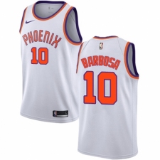 Men's Nike Phoenix Suns #10 Leandro Barbosa Authentic NBA Jersey - Association Edition