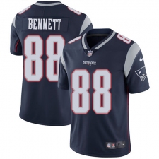 Youth Nike New England Patriots #88 Martellus Bennett Navy Blue Team Color Vapor Untouchable Limited Player NFL Jersey