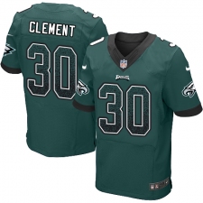 Men's Nike Philadelphia Eagles #30 Corey Clement Midnight Green Home Drift Fashion NFL Jerseyy