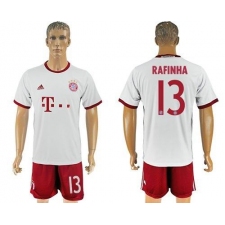 Bayern Munchen #13 Rafinha White Soccer Club Jersey