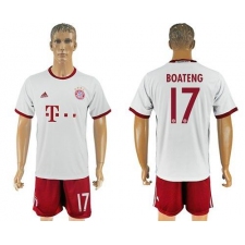 Bayern Munchen #17 Boateng Sec Away Soccer Club Jersey