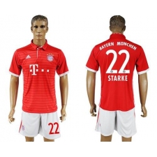 Bayern Munchen #22 Starke Home Soccer Club Jersey