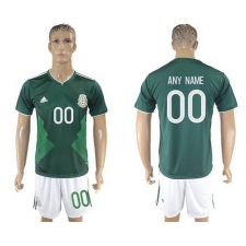 Mexico Personalized Home Soccer Country Jersey