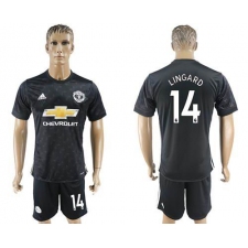 Manchester United #14 Lingard Away Soccer Club Jersey