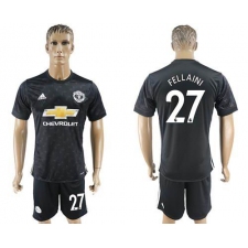 Manchester United #27 Fellaini Away Soccer Club Jersey