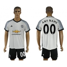 Manchester United Personalized White Soccer Club Jersey