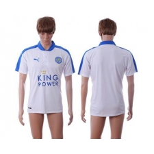 Leicester City Blank SEC Away Soccer Club Jersey