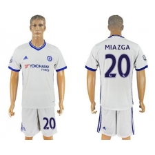 Chelsea #20 Miazga White Soccer Club Jersey