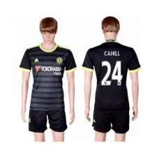 Chelsea #24 Cahill Away Soccer Club Jersey