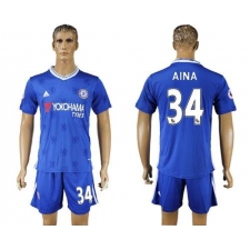 Chelsea #34 Aina Home Soccer Club Jersey