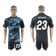 Real Madrid #23 Beckham Away Soccer Club Jersey