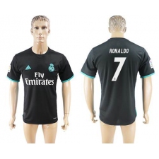 Real Madrid #7 Ronaldo Away Soccer Club Jersey