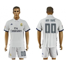 Real Madrid Personalized Home Soccer Club Jersey
