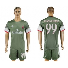 AC Milan #99 Donnarumma Sec Away Soccer Club Jersey