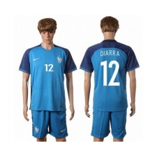 France #12 Diarra Home Soccer Country Jersey