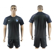 France Blank Away Soccer Country Jersey