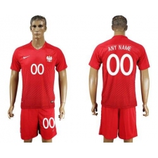 Poland Personalized Away Soccer Country Jersey