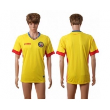 Romania Blank Home Soccer Country Jersey