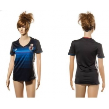 Women's Japan Blank Home Soccer Country Jersey