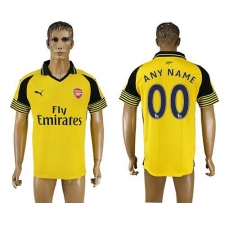 Arsenal Personalized Away Soccer Club Jersey