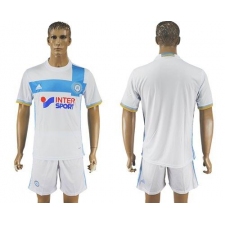 Marseille Blank Home Soccer Club Jersey