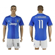 Juventus #11 A.Hernanes Away Soccer Club Jersey
