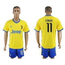 Juventus #11 Coman Away Soccer Club Jersey