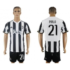Juventus #21 Pirlo Home Soccer Club Jersey