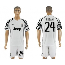 Juventus #24 Rugani SEC Away Soccer Club Jersey