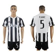 Juventus #5 Pjanic Home Soccer Club Jersey