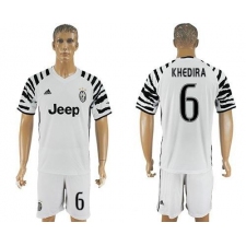 Juventus #6 Khedira SEC Away Soccer Club Jersey