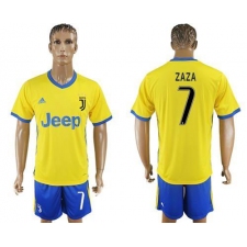 Juventus #7 Zaza Away Soccer Club Jersey