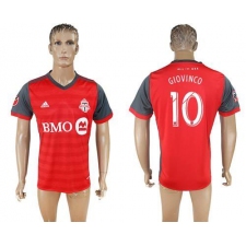 Toronto FC #10 Giovinco Home Soccer Club Jersey