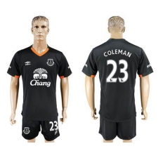 Everton #23 Coleman Away Soccer Club Jersey
