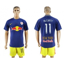Red Bull #11 McCarty Away Soccer Club Jersey