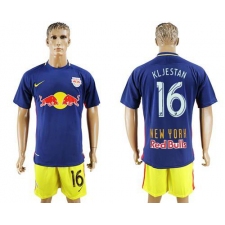 Red Bull #16 Kljestan Away Soccer Club Jersey