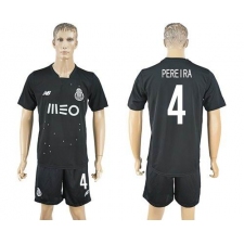 Oporto #4 Pereira Away Soccer Club Jersey