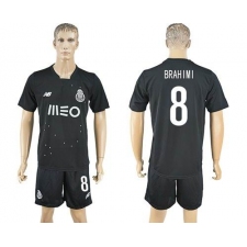 Oporto #8 Brahimi Away Soccer Club Jersey